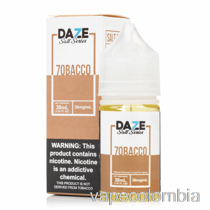 Kit Completo De Vapeo 7obacco - 7 Daze Salt - 30ml 30mg